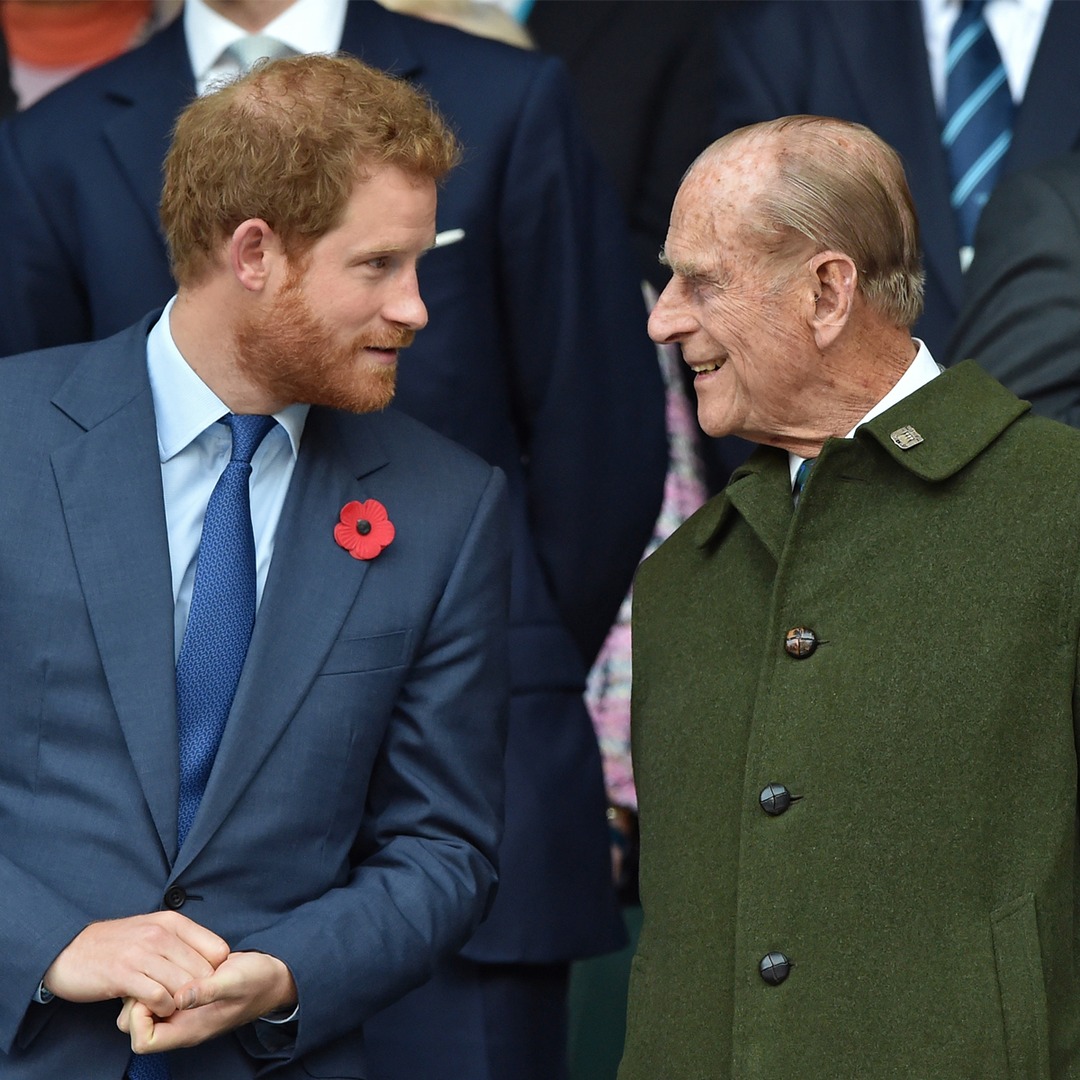 Prince Harry Remembers "Cheeky" Prince Philip As He Arrives Back in the U.K. - E! Online - NewsOpener Prince Harry Remembers "Cheeky" Prince Philip As He Arrives Back in the U.K. - E! Online